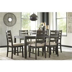 Ashley Roanoke Table & Six Chairs D397-425 Image