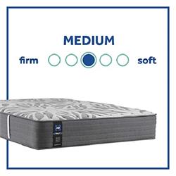 SEALY TWIN MEDIUM FIRM MATTRESS AND BOXSPRING 37140123/3130010 Image